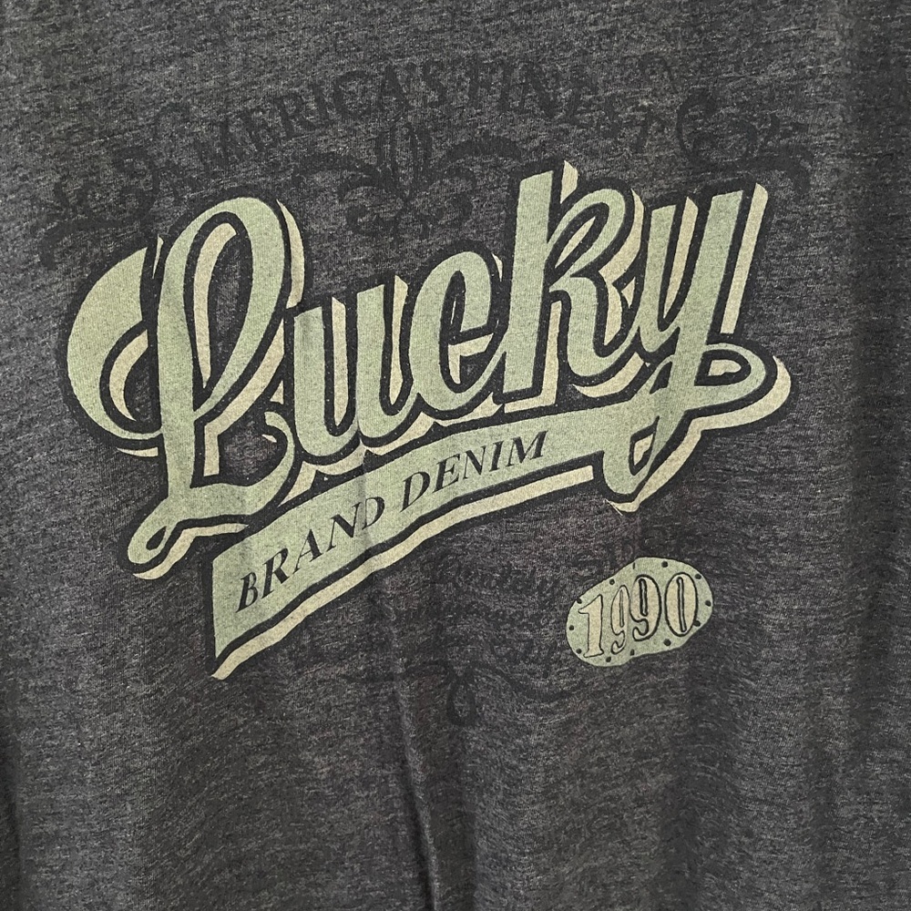 Men’s blue Lucky Tshirt size XXL